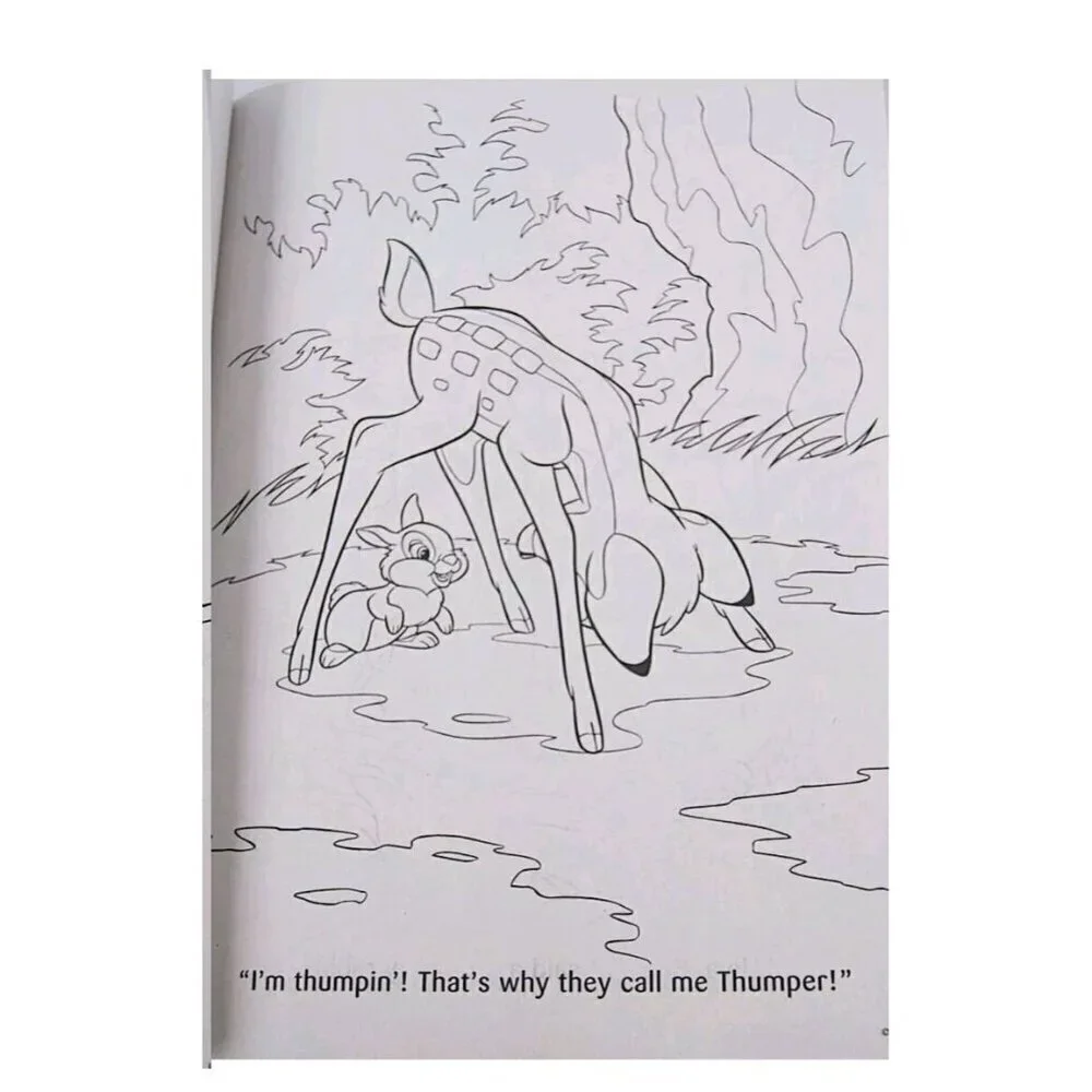 Disney Animal Friends Dumbo Jumbo Coloring & Activity Book Tear/Share Pages